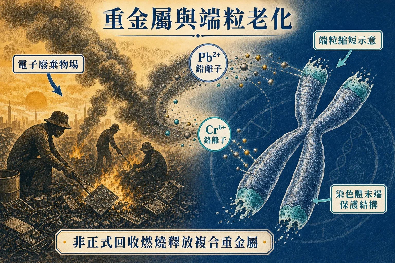 你每天用的 3C 在偷走你的壽命？重金屬如何讓細胞加速老化
