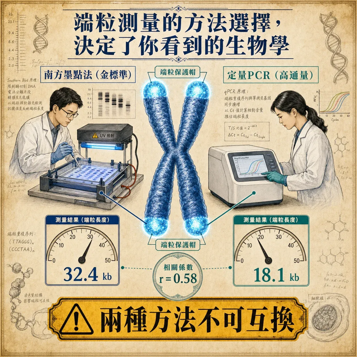 花幾千元做端粒檢測值得嗎？4 種測法的差別與 3 個避雷重點